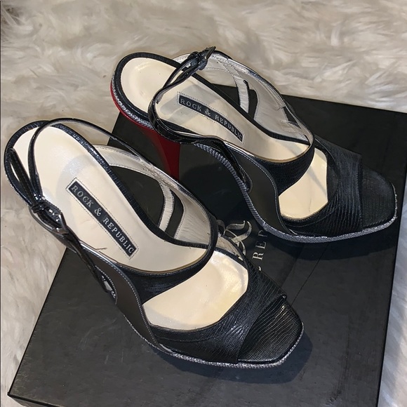 Rock & Republic ALEXA Heels LIKE NEW - Picture 3 of 6